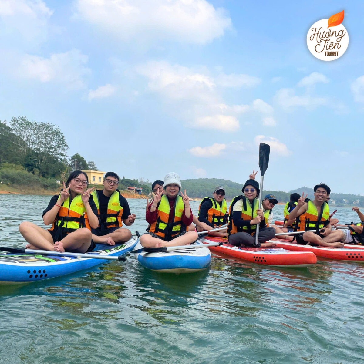 chèo sup hồ tuyền lâm đà lạt
