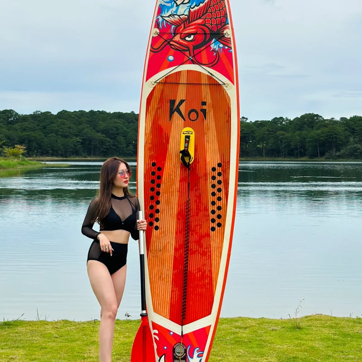chèo sup hồ tuyền lâm đà lạt