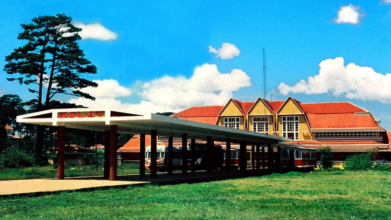 Ga Đà Lạt thời xưa
