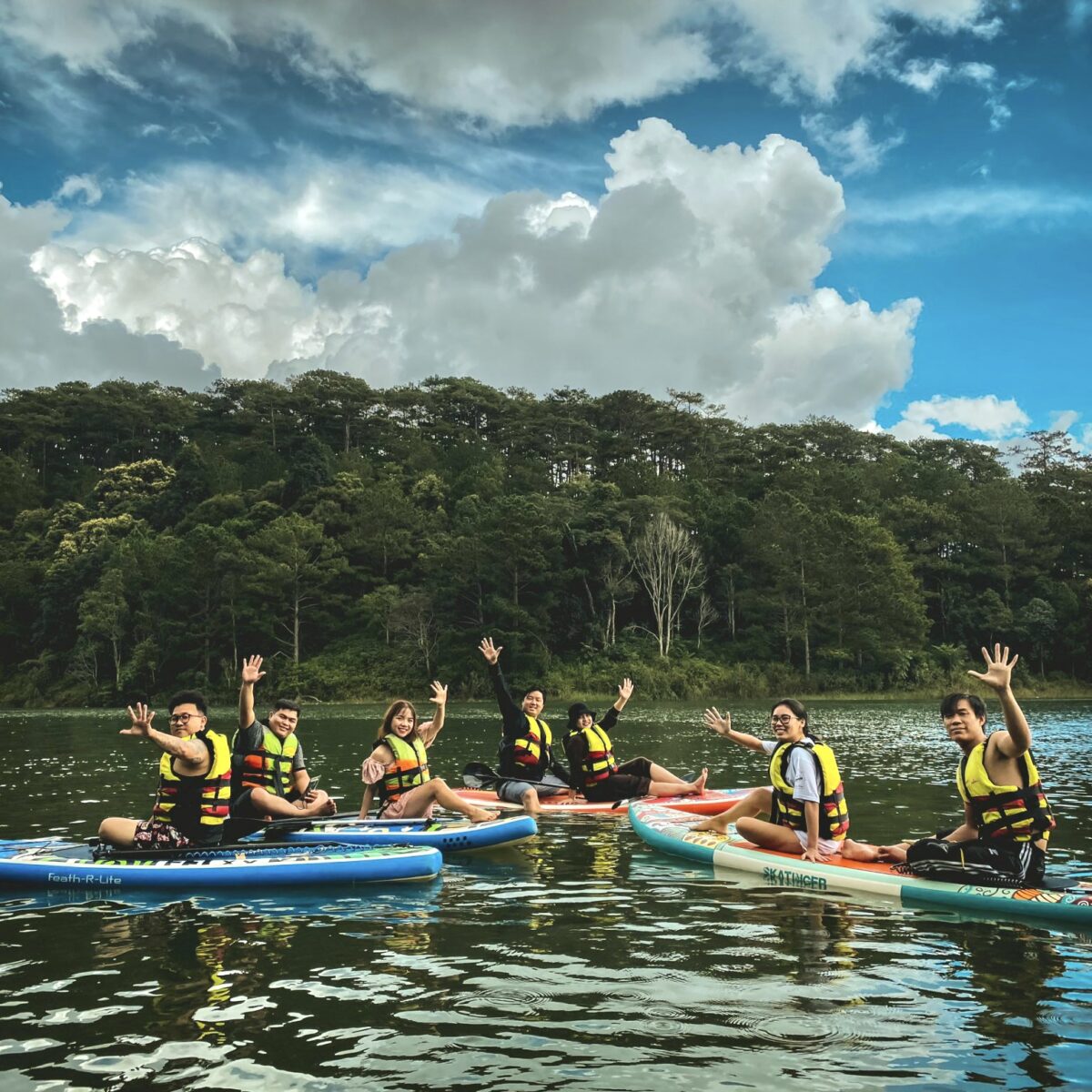 tour cheo SUP Ho tuyen lam Da lat 5