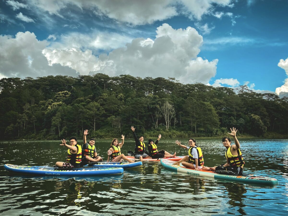 tour cheo SUP Ho tuyen lam Da lat 5
