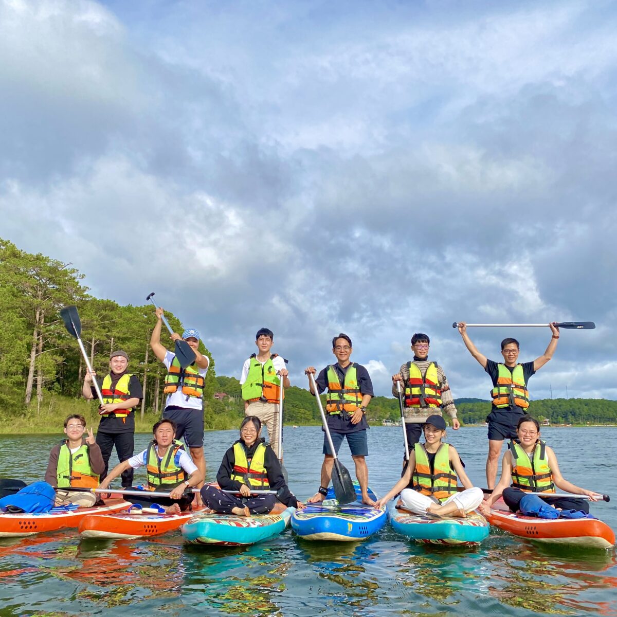 Tour Chèo Sup hồ tuyền lâm, Đà Lạt