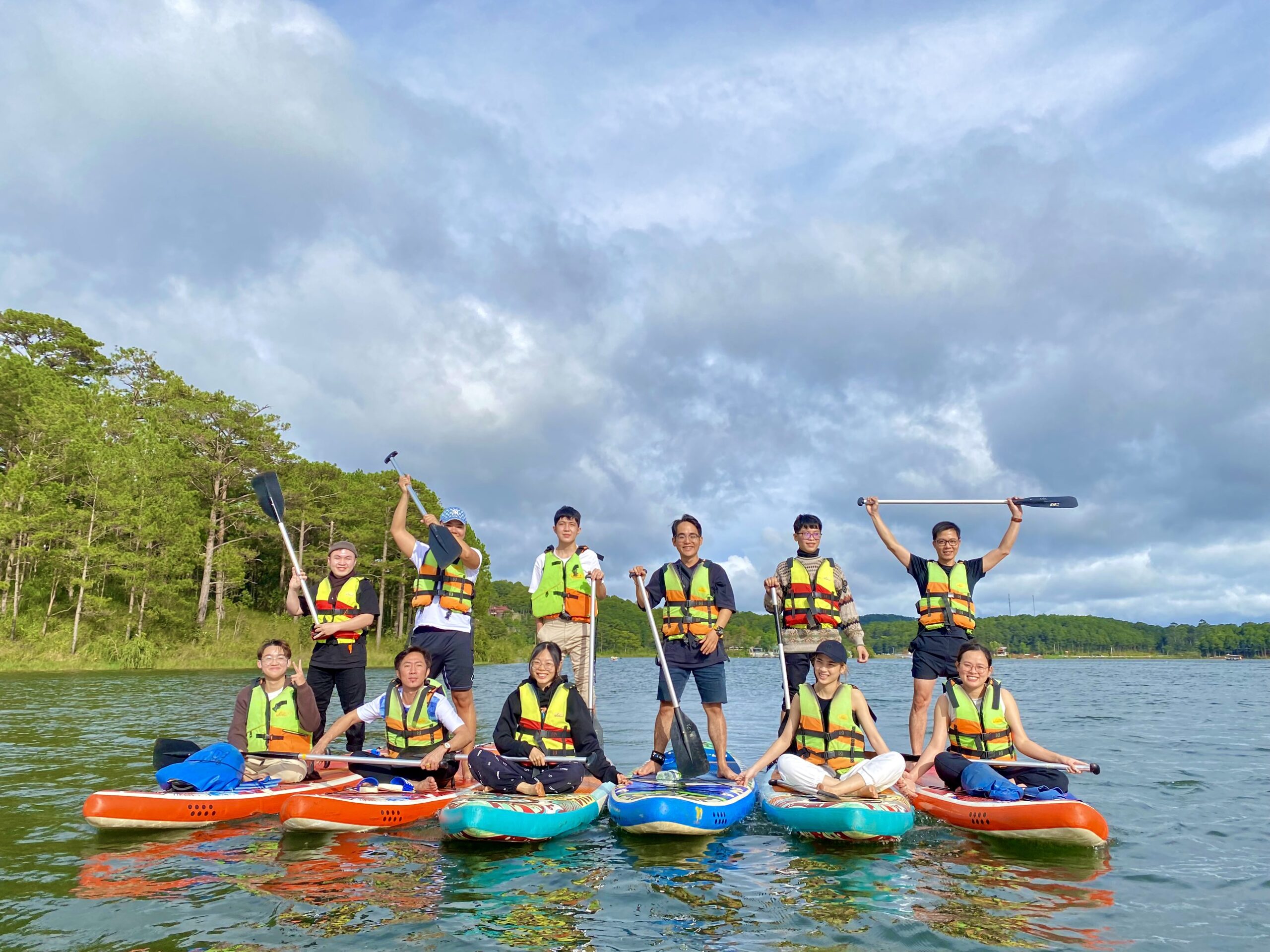 Tour Chèo Sup hồ tuyền lâm, Đà Lạt