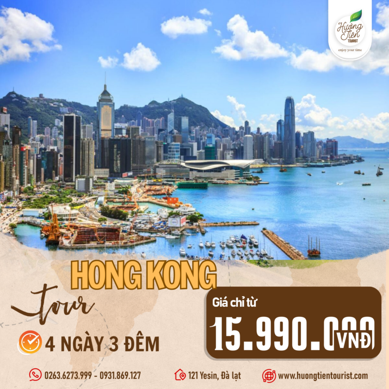 Tour du lịch Hong Kong 4N3D