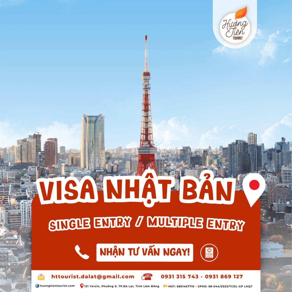 poster visa nhật bản