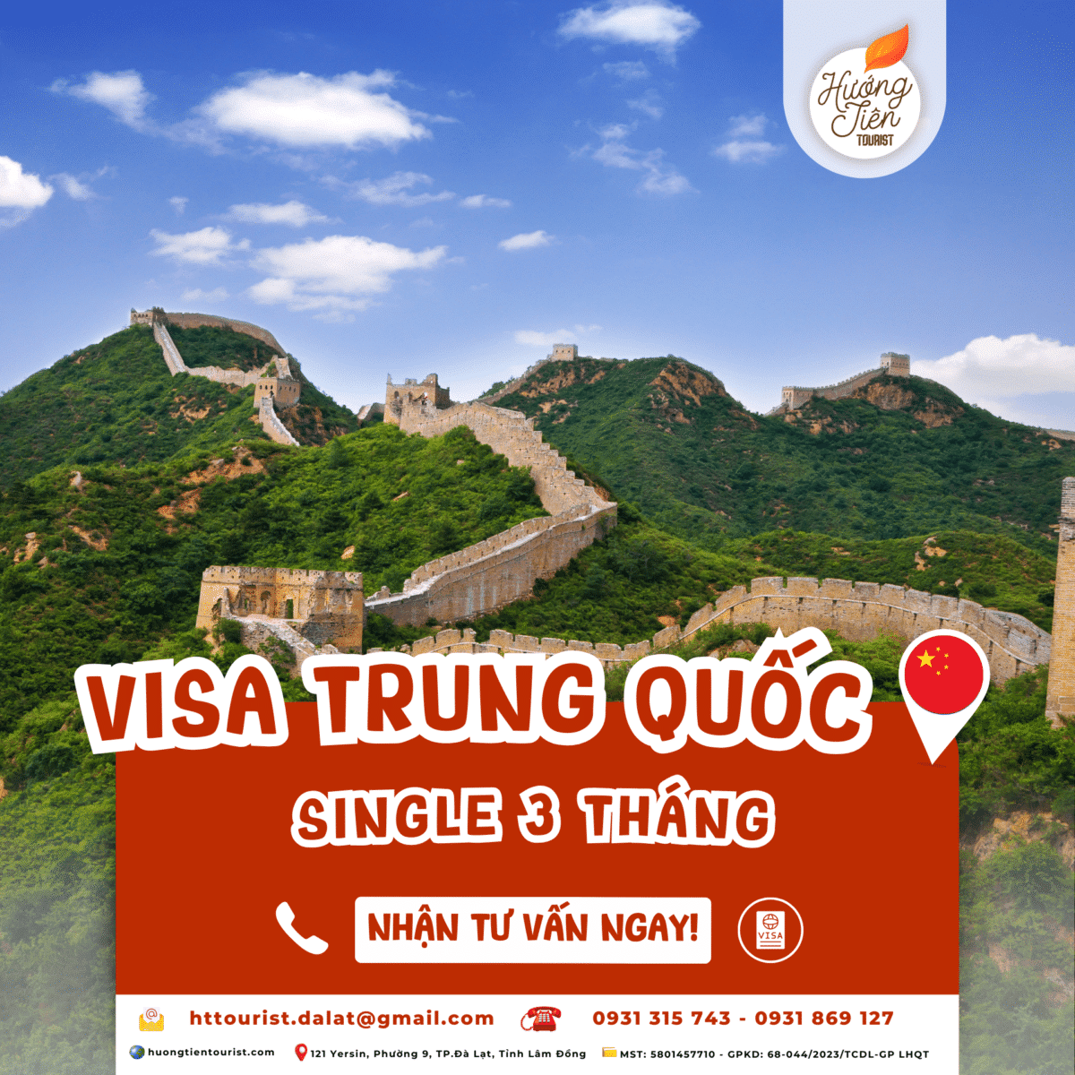 poster visa trung quoc