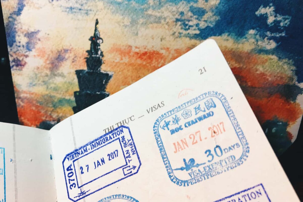 xin visa đài loan
