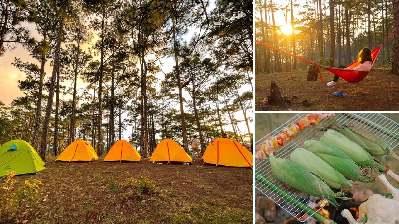 Camping chèo SUP Hồ Tuyền Lâm