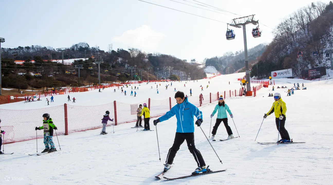 Vivaldi Park Ski World là khu trượt tuyết Hàn Quốc thu hút nhiều du khách
