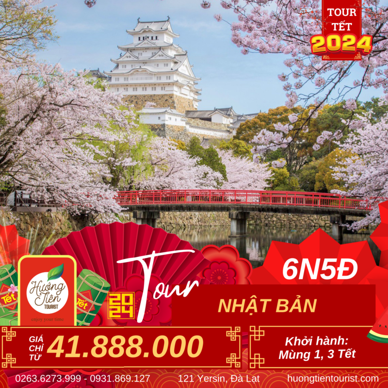 Tour Nhật Bản tết âm lịch năm 2024