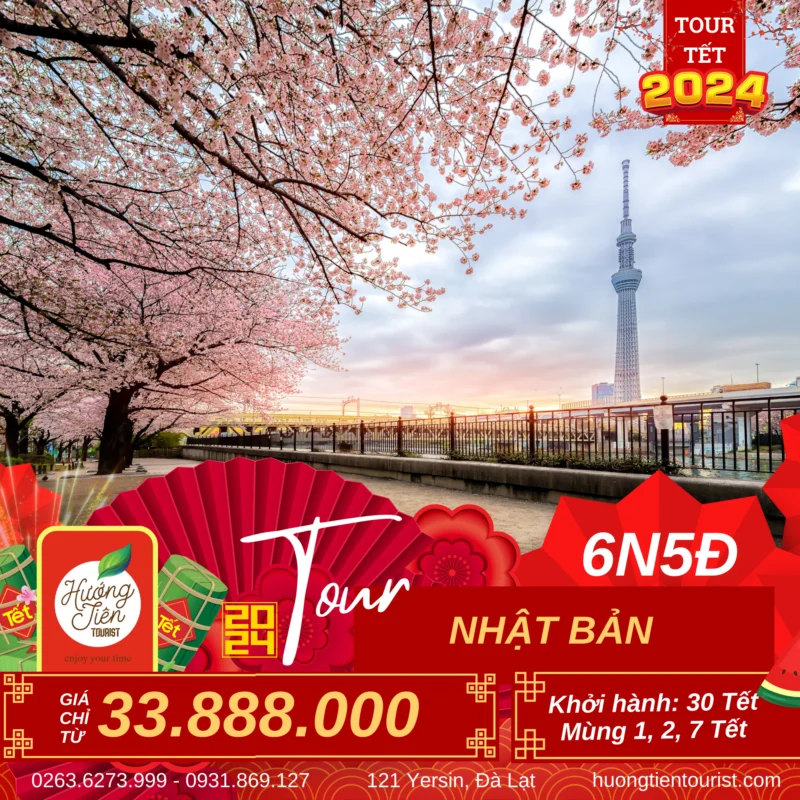 Tour Nhật Bản tết âm lịch năm 2024