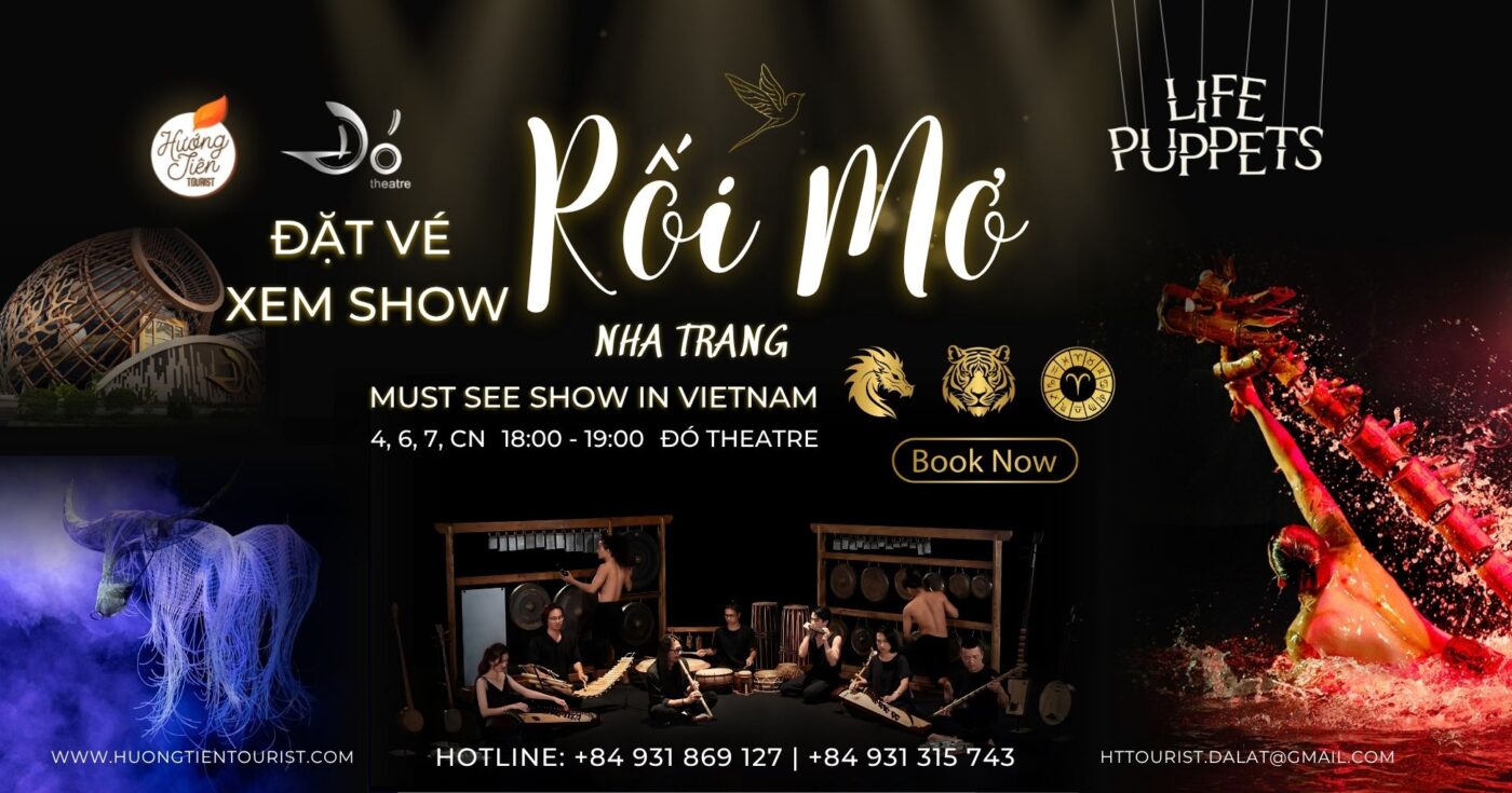 show rối mơ nhà hát đó - nha trang