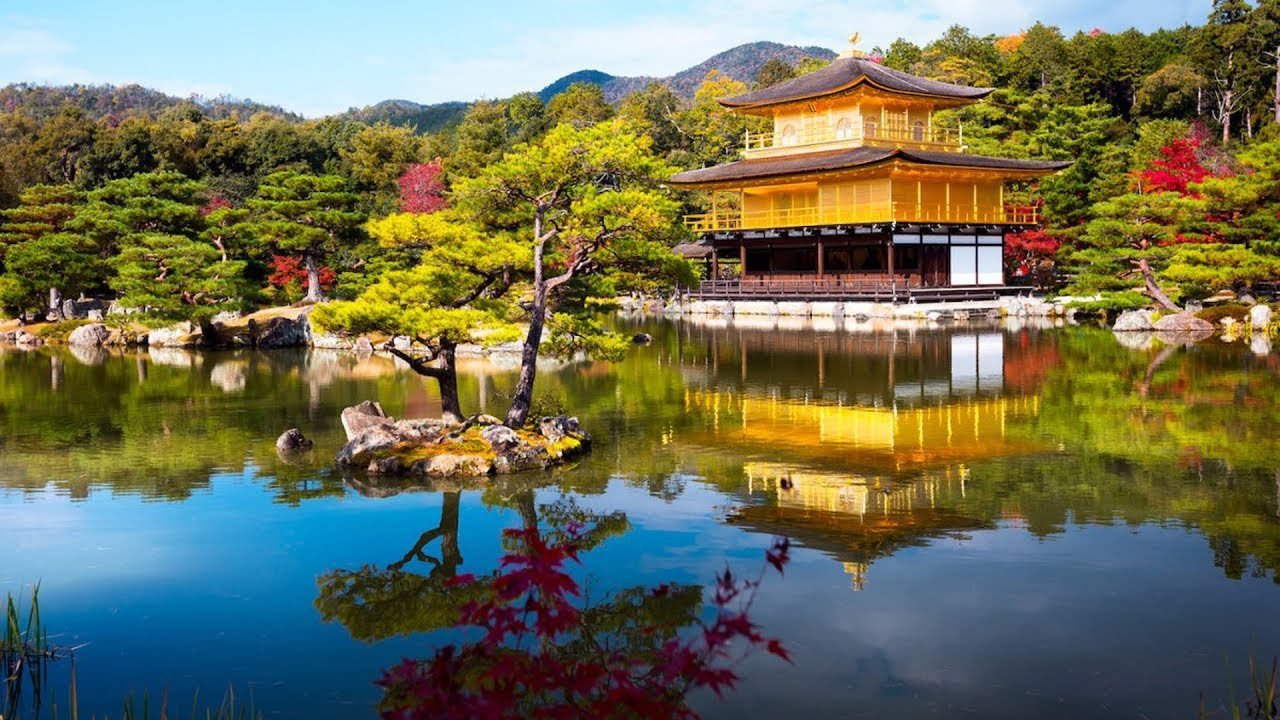 Chùa vàng Kinkakuji - Điểm du lịch mùa hè Nhật Bản 