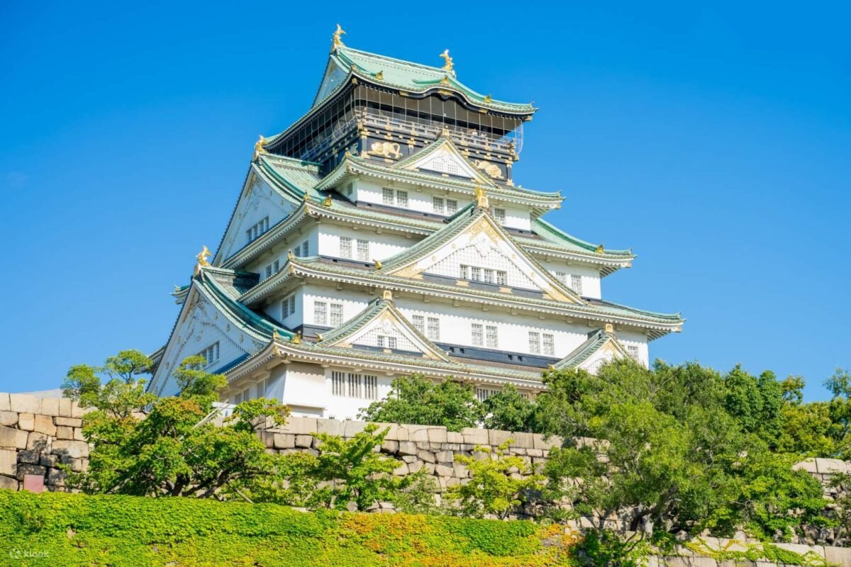 Lâu đài Osaka - Tượng đài kiến trúc văn hóa Nhật Bản