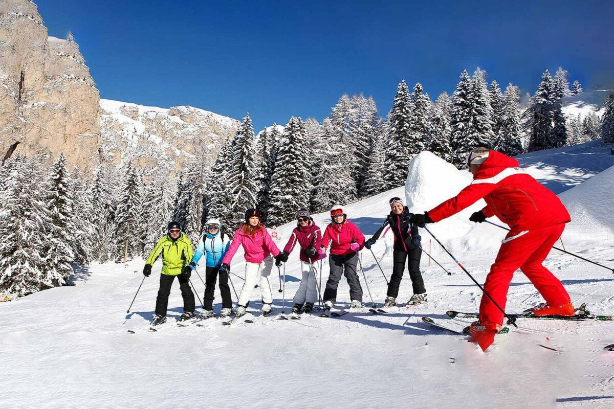 Trượt tuyết trên dãy núi Alps