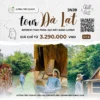Tour Đà Lạt 2024 - refresh tinh thần, sạc đầy năng lượng