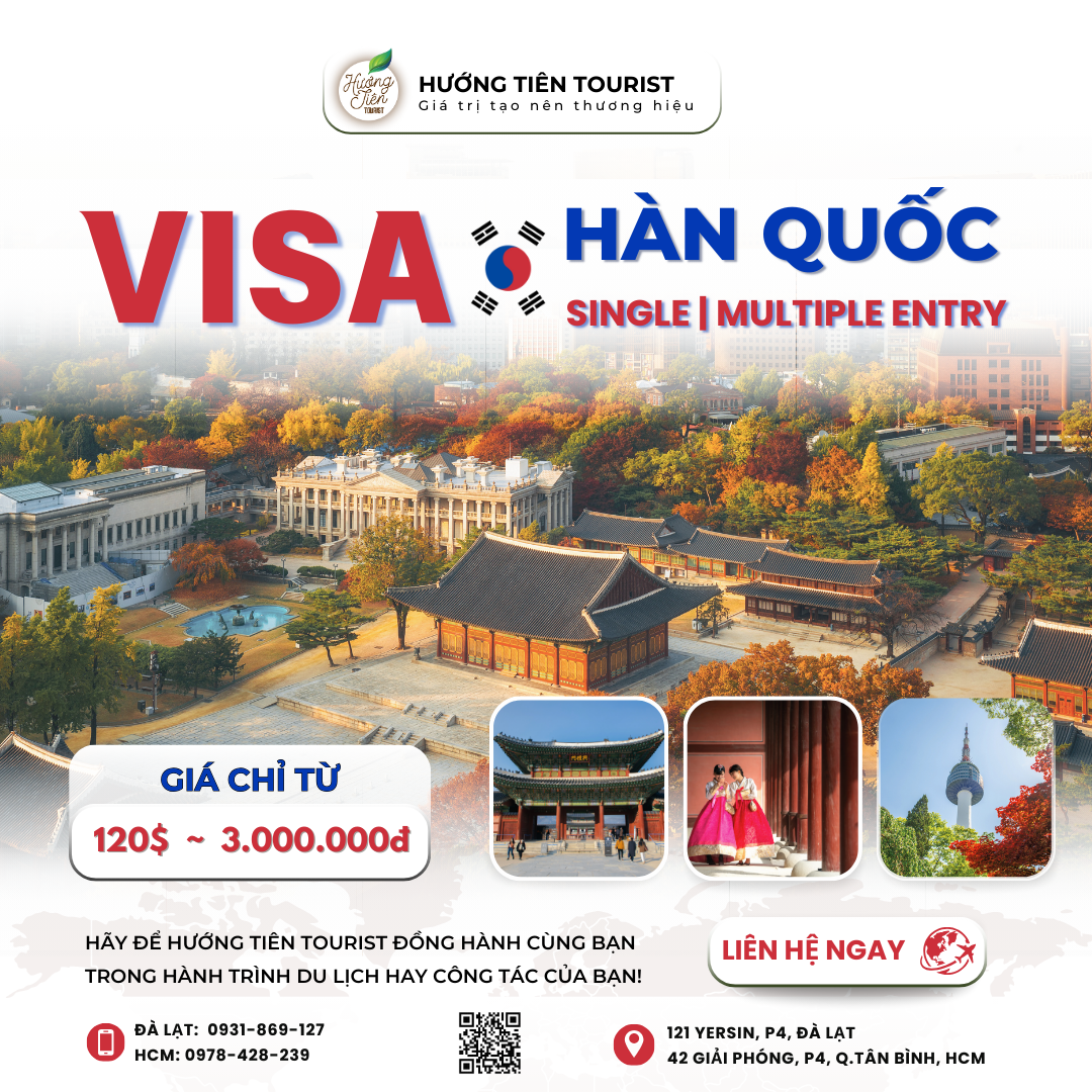 Visa Hàn Quốc 2024 | Single - Multiple Visa