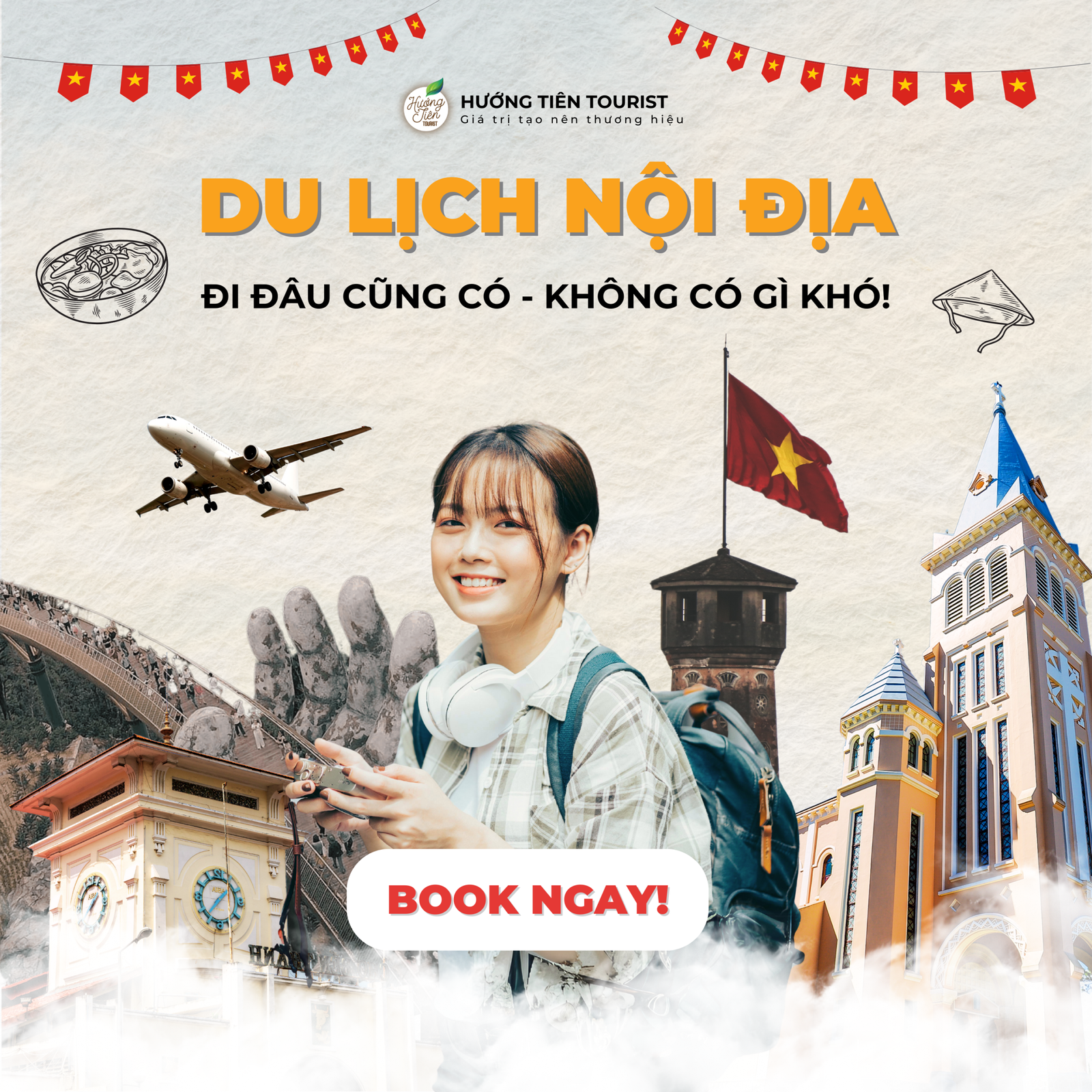 Tour du lịch nội địa | Hướng Tiên Tourist 2024