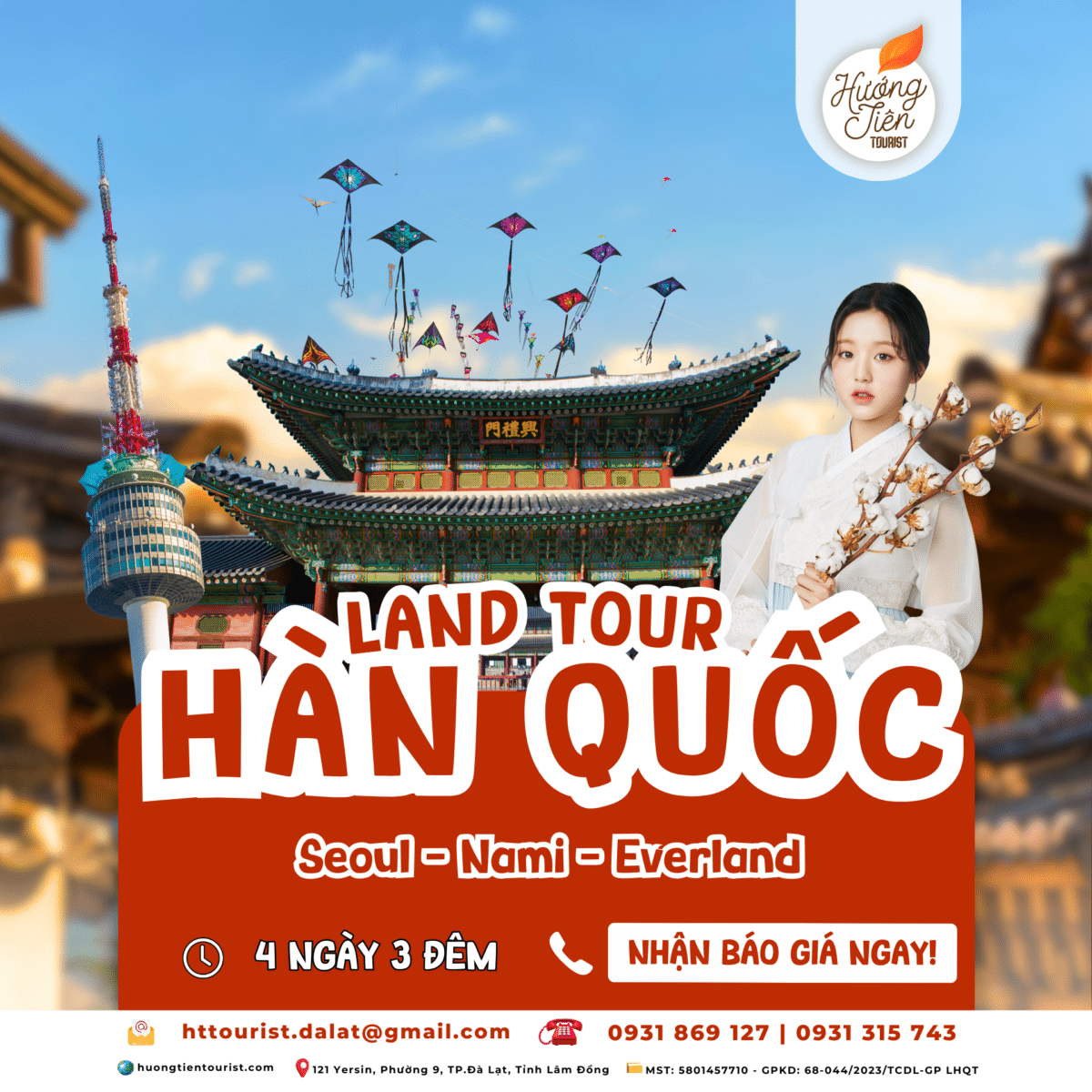 land tour hàn quốc