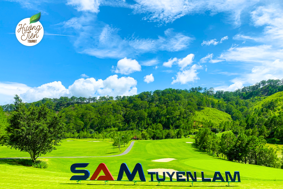 SAM Tuyen Lam Golf Club in Dalat featured in the Dalat 4 Day Golf and City Tour.