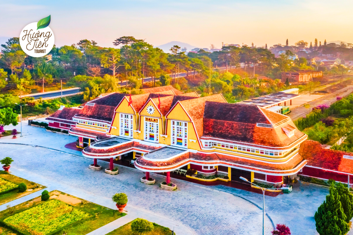 Dalat Train Station, a stop in the Dalat 4 Day Golf and City Tour.