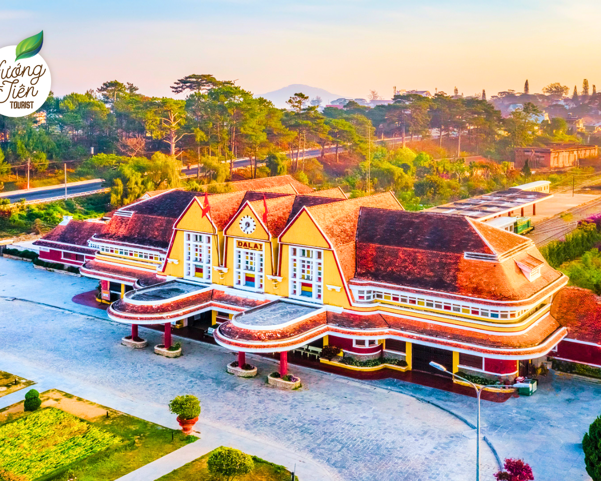 Dalat Train Station, a stop in the Dalat 4 Day Golf and City Tour.