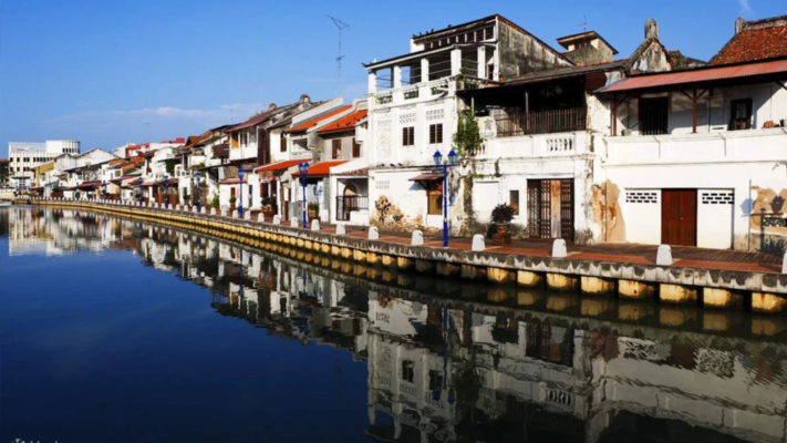 Phố cổ Malacca ở Malaysia