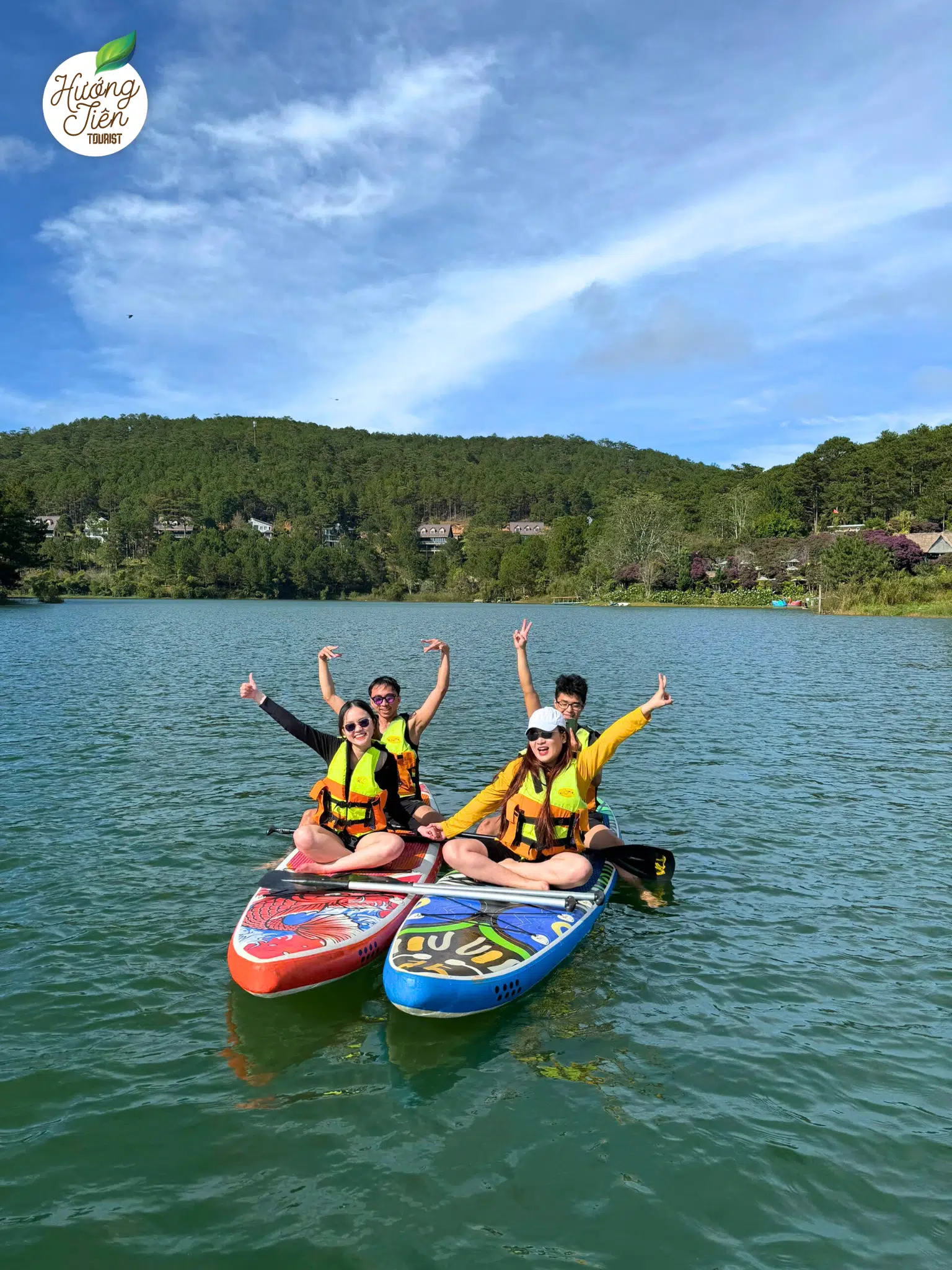 chèo SUP Đà Lạt