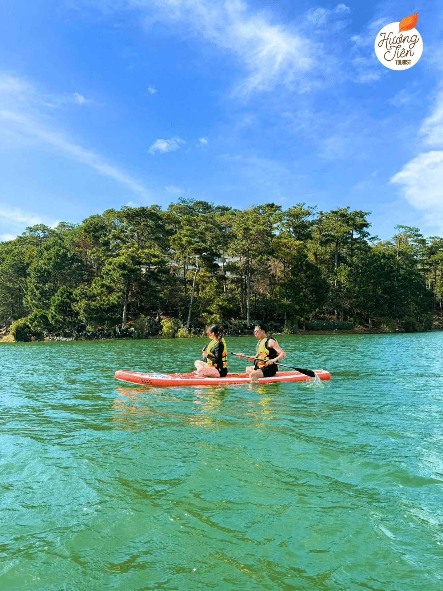 review tour chèo sup hồ tuyền lâm đà lạt