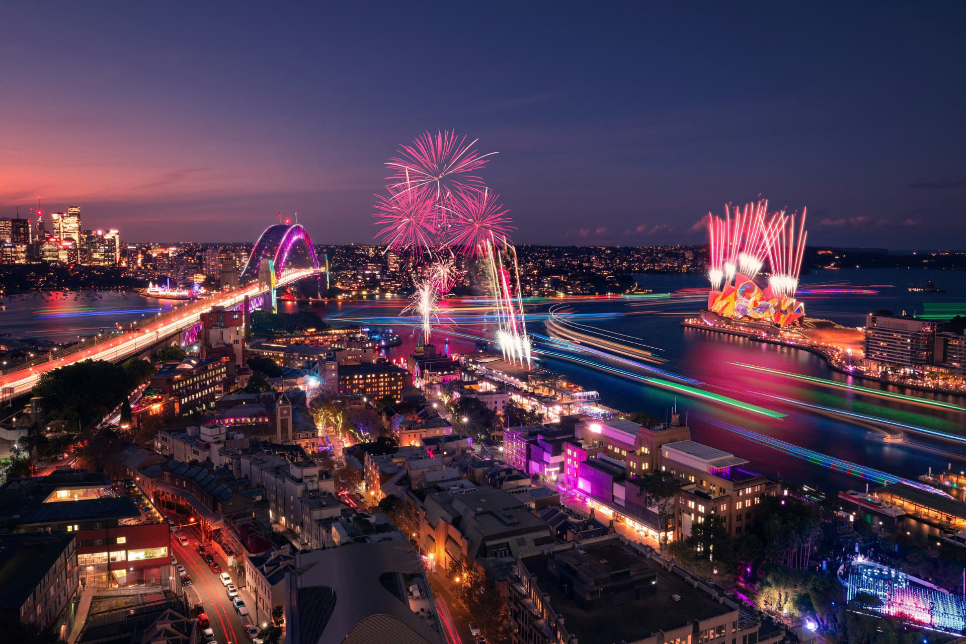 lễ hội Vivid Sydney Úc