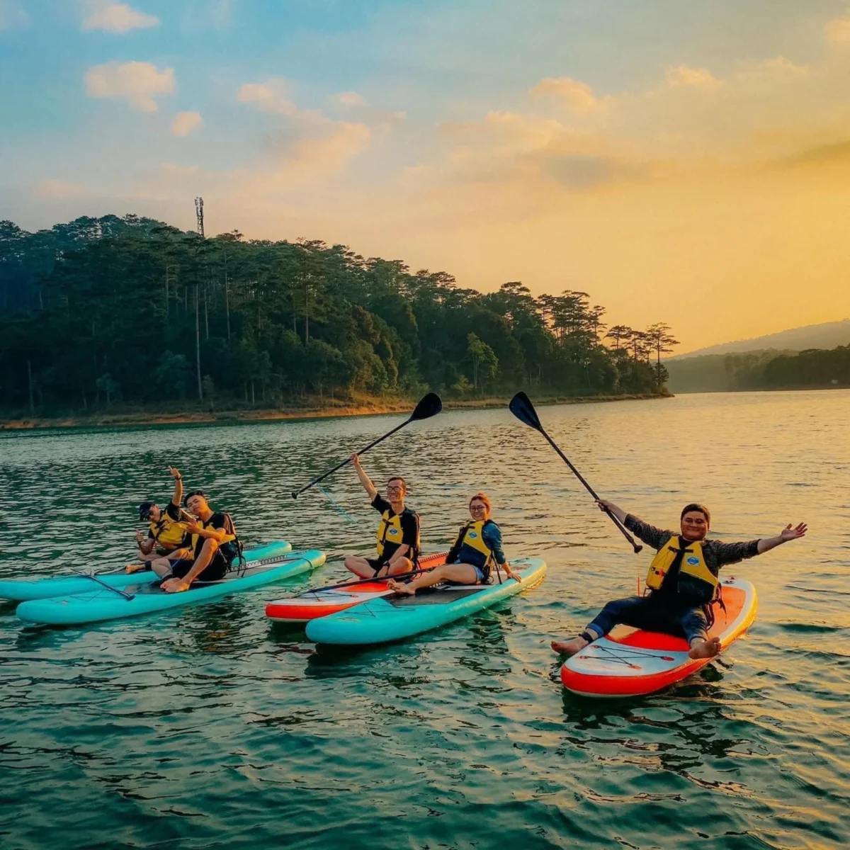 TOUR CẮM TRẠI & CHÈO SUP HỒ TUYỀN LÂM 2N1Đ - Ảnh 4