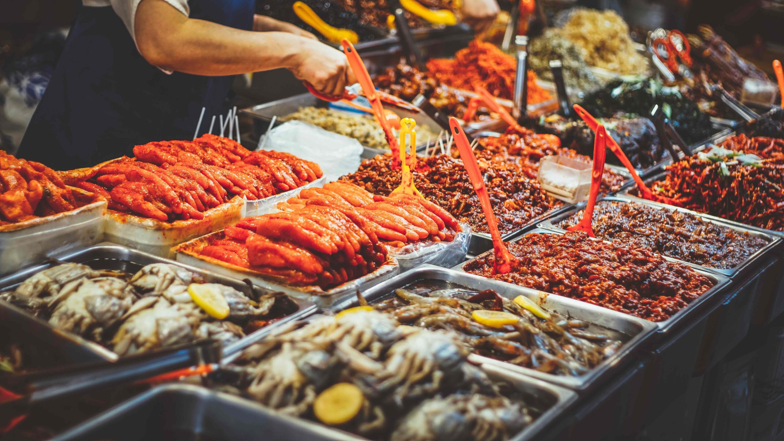 ẩm thực đường phố hàn quốc