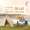tour cắm trại chèo sup Đà Lạt