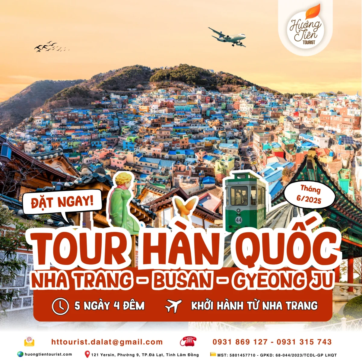 Tour Hàn quốc từ Nha Trang