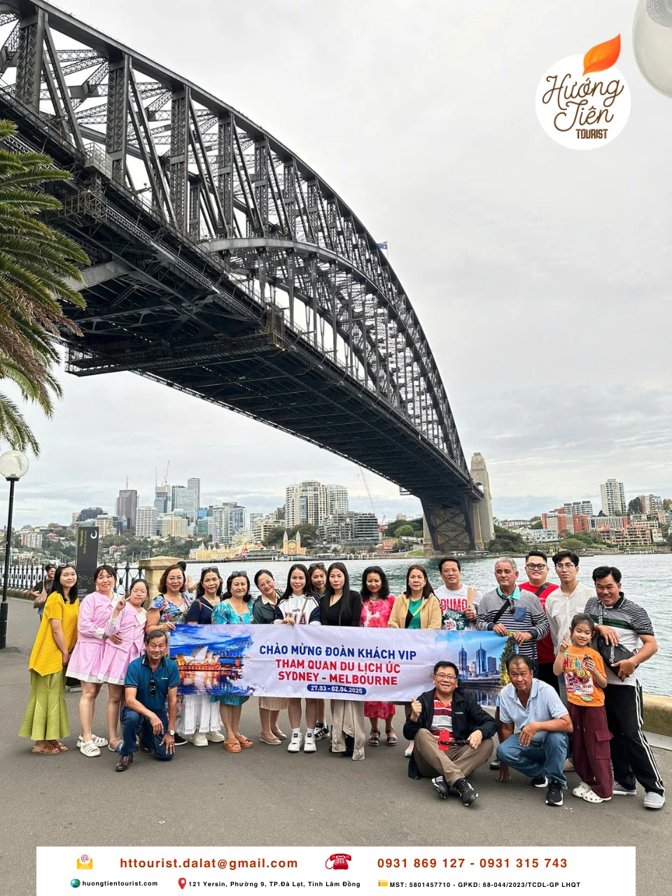 đoàn tour úc hướng tiên tourist
