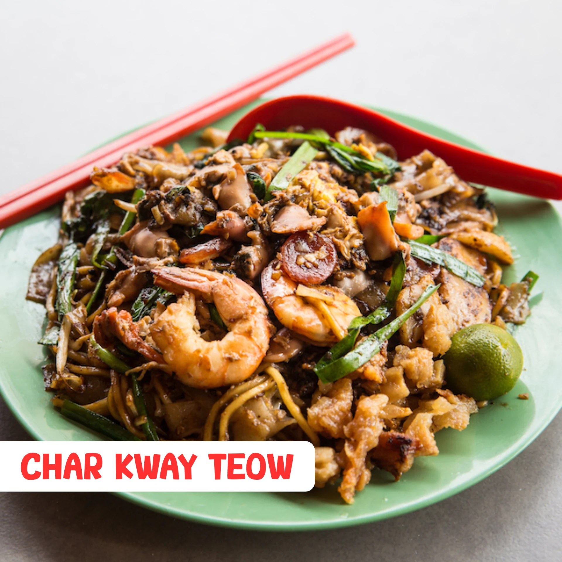Món ăn ngon tại Singapore - món mì xào nổi tiếng