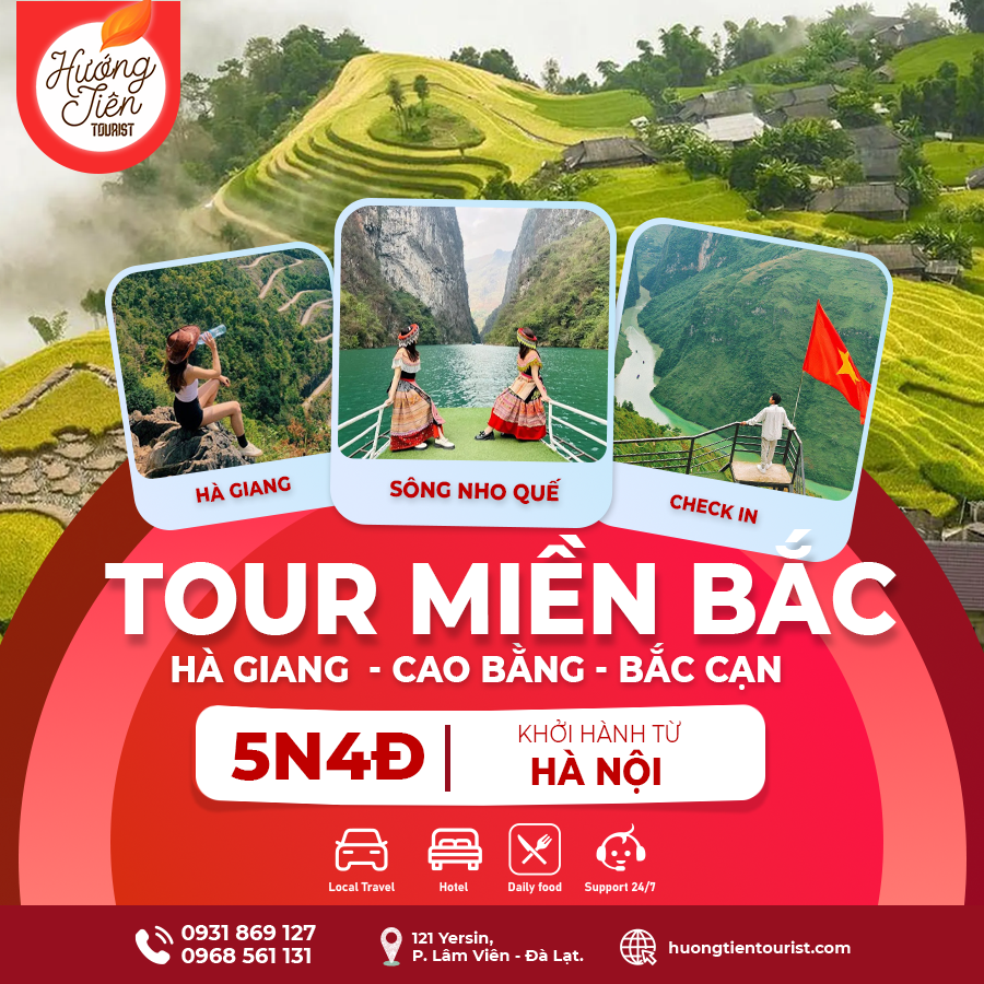 TOUR HÀ GIANG CAO BẰNG BẮC KẠN 5N4Đ - KHỞI HÀNH TỪ HÀ NỘI