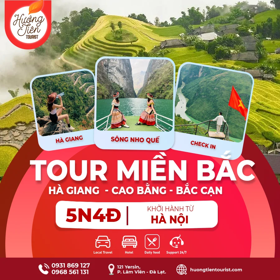 TOUR HÀ GIANG CAO BẰNG BẮC KẠN 5N4Đ - KHỞI HÀNH TỪ HÀ NỘI
