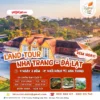 land tour nha trang đà lạt 4 ngày 3 đêm