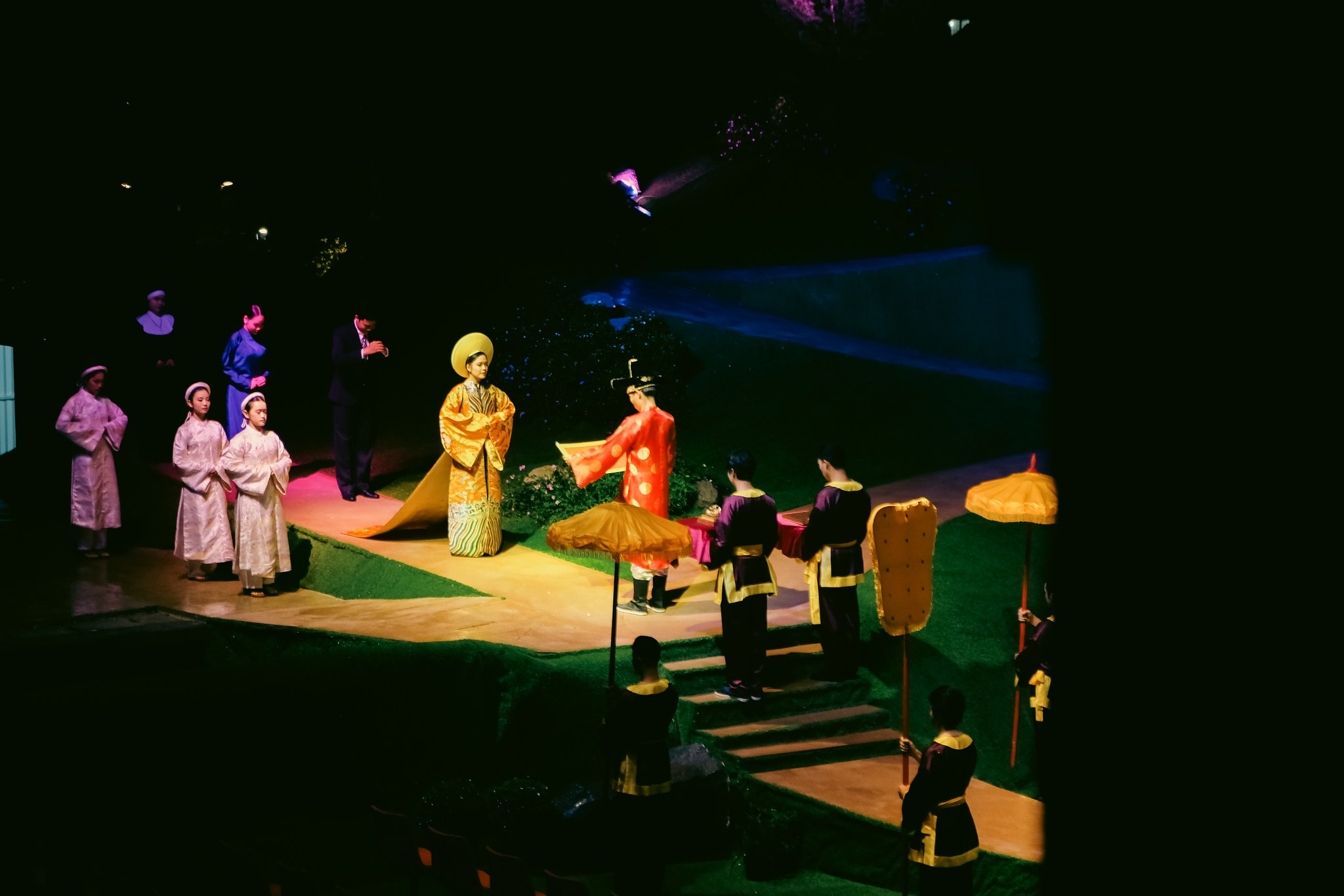 show diễn thực cảnh Những Đường Chim Bay Đà lạt