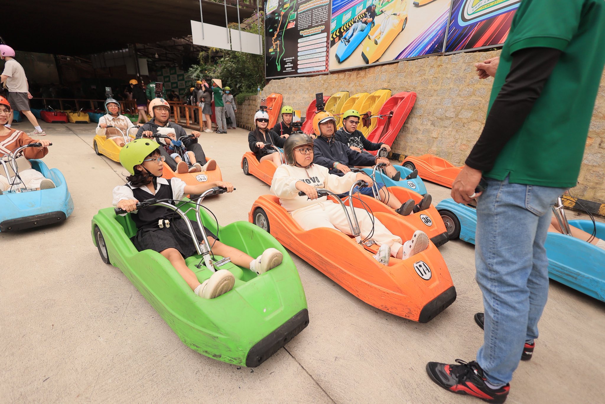 Mario Kart ride in dalât