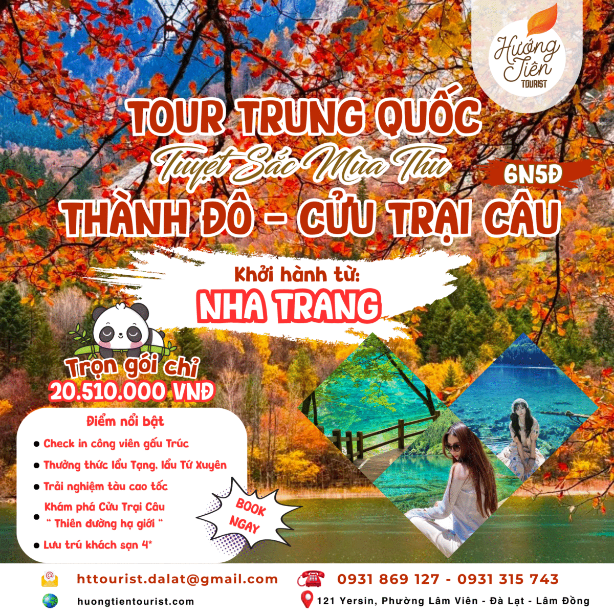 tour cửu trại câu từ nha trang