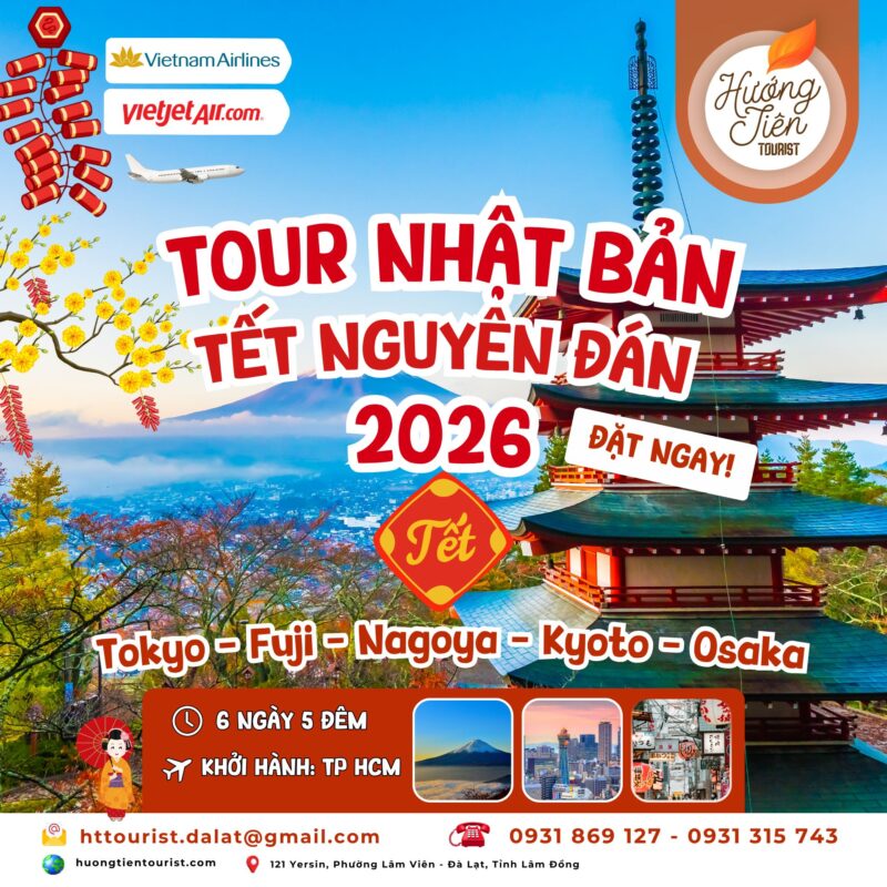 Tour Nhật bản tết 2026