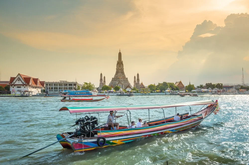 du thuyền sông Chao Phraya Thái Lan