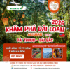 tour đài loan alishan 5 ngày 4 đêm