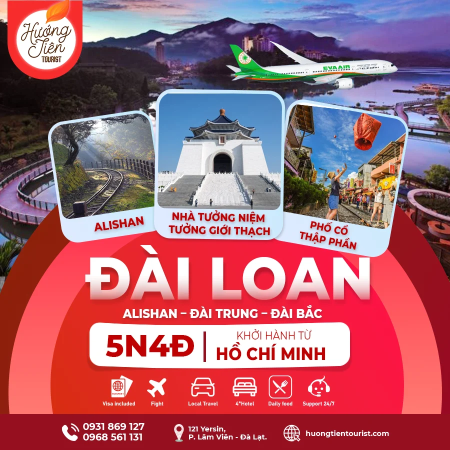 TOUR ĐÀI LOAN MÙA HÈ 2026
