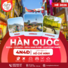 TOUR HAN QUOC SEOUL NAMI ISLAND EVERLAND EUNPYEONG HANOK