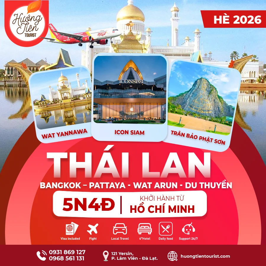 TOUR THÁI LAN MÙA HÈ 2026