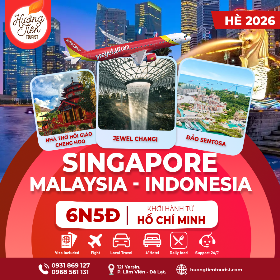 Tour-SINGAPORE-MAYLAYSIA-INDONESIA