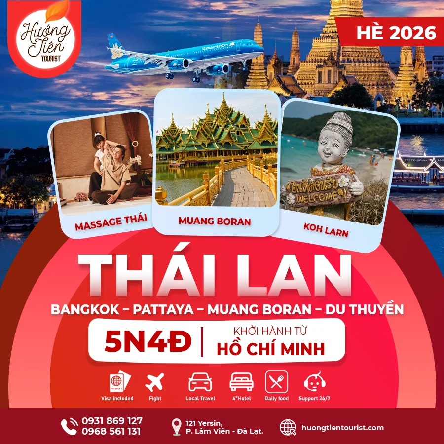 TOUR THÁI LAN MÙA HÈ 2026
